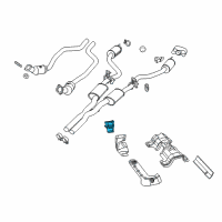 OEM Chrysler Shield-Exhaust Diagram - 4578335AB