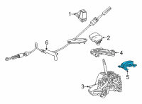 OEM 2020 Toyota C-HR Shifter Diagram - 33560-0R070