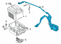 OEM 2021 BMW M440i xDrive CABLE, STARTER MOT.GEN.JUMP Diagram - 61-12-5-A28-473