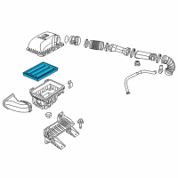 OEM 2017 Ram 2500 Filter-Air Diagram - 68190705AB