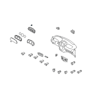 OEM 2011 Hyundai Elantra Socket-Bulb Diagram - 18668-28000