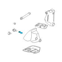 OEM Chevrolet Corvette Hose Asm-Fuel Tank Filler Diagram - 10299104