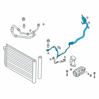 OEM 2019 BMW M850i xDrive REFRIGERANT LINE, DUAL LINE Diagram - 64-53-9-860-587