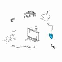 OEM 2013 Acura ZDX Tank, Reserve Diagram - 19101-RP6-A00