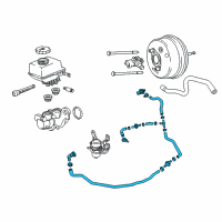 OEM Chevrolet Vacuum Hose Diagram - 92273352