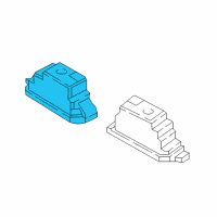 OEM 2021 Kia Stinger Lamp Assembly-License Plate Diagram - 92510J5000