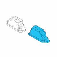 OEM Kia Stinger Lamp Assembly-License Plate Diagram - 92520J5000