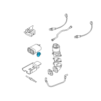 OEM 2011 Chevrolet Aveo Vent Control Solenoid Diagram - 96553405