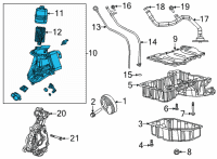 OEM 2021 Ram 1500 Adapter-Engine Oil Filter Diagram - 68511102AA