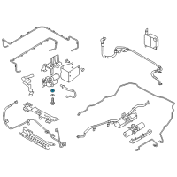 OEM Nissan Armada Insulator-Valve Mounting Diagram - 52990-7S000