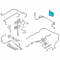 OEM 2018 Nissan Armada Control Assembly-Air Suspension Diagram - 28581-1LA8A