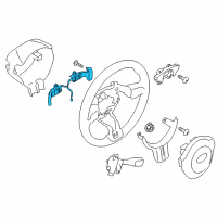 OEM Scion FR-S Paddle Switch Diagram - SU003-07300