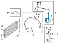 OEM Ford Bronco Sport TUBE ASY Diagram - LX6Z-19A834-AE