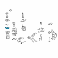 OEM Honda CR-V Seat, FR. Spring (Upper) Diagram - 51688-SWA-A11