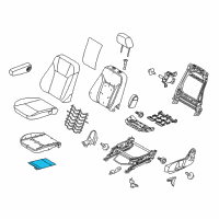 OEM 2014 Ford Fiesta Seat Heater Diagram - CE8Z-14D696-A