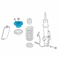 OEM 2011 BMW 750i xDrive Guide Support Diagram - 33-50-6-776-139