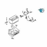 OEM Ford F-150 Cable Diagram - JL3Z-14300-B