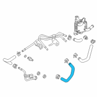 OEM Toyota Camry Inlet Hose Diagram - 32941-33180