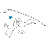 OEM 2004 Chevrolet Malibu Front Sensor Diagram - 10367112