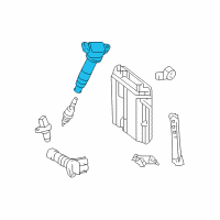 OEM Lexus LC500 Ignition Coil Assembly Diagram - 90919-02260