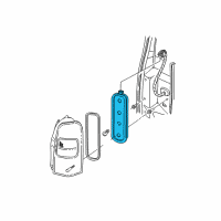 OEM 1999 Pontiac Montana Socket Diagram - 12335926