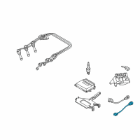 OEM Hyundai Santa Fe Sensor Assembly-Knock Diagram - 39250-37150