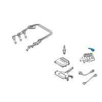 OEM 2006 Hyundai Tiburon Coil Assembly-Ignition Diagram - 27301-37116