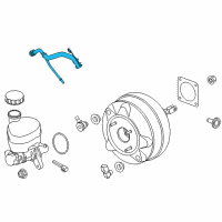 OEM 2018 Ford Mustang Vacuum Tube Diagram - FR3Z-2420-A