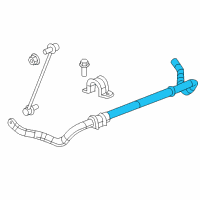 OEM Chrysler 200 Bar-Front Diagram - 68080525AA