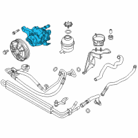 OEM BMW 1 Series M Power Steering Pump Diagram - 32-41-6-779-244