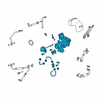 OEM 2018 Chevrolet Camaro Turbocharger Diagram - 12687613