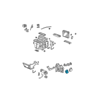 OEM Honda Pilot Motor Assembly, Temp A Diagram - 79170-SZA-305