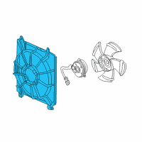 OEM 2017 Acura TLX Shroud Diagram - 19015-5A2-A02