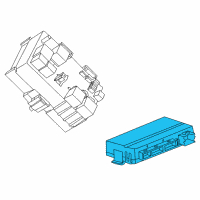 OEM Saturn Control Module Diagram - 25779921