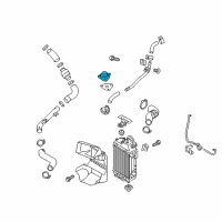 OEM 2017 Hyundai Tucson Valve Diagram - 28234-2G420