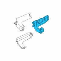 OEM 2007 Dodge Magnum Exhaust Manifold Diagram - 4792778AA