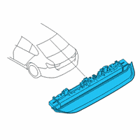 OEM BMW M340i THIRD STOPLAMP Diagram - 63-25-7-420-460