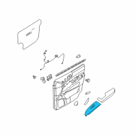 OEM 2010 Kia Sedona Power Window Main Switch Assembly Diagram - 935704D050CS