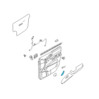 OEM 2014 Kia Sedona Lens-Door Courtesy Lamp Diagram - 926414D010