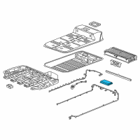 OEM 2017 Chevrolet Bolt EV MODULE ASM-BAT ENGY CONT (W/O CALN & OP S Diagram - 24298508