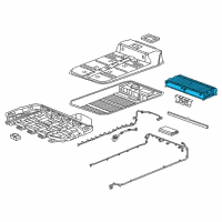 OEM Chevrolet Battery Diagram - 24282799