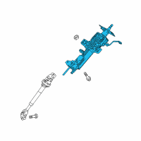 OEM Hyundai Entourage Column Assembly-Steering Diagram - 56310-4D200
