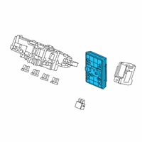 OEM 2019 Honda Civic Module Unit, Body Control (Rewritable) Diagram - 38800-TGH-A01