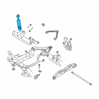 OEM 2008 Dodge Durango ABSORBER-Suspension Diagram - 68001151AB