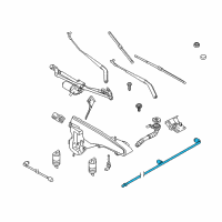 OEM 2012 BMW X6 Cleaning System Hose Diagram - 61-66-7-291-667