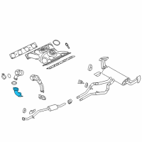 OEM BMW X6 Exhaust Pipe Diagram - 18-30-7-577-826