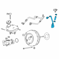 OEM Chevrolet Vacuum Hose Diagram - 23183114