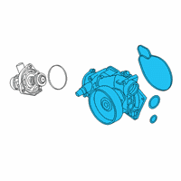 OEM 2019 BMW 750i xDrive Coolant Pump Diagram - 11-51-8-642-290