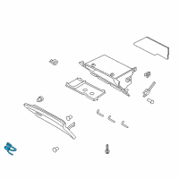 OEM 2019 Lincoln MKZ Glove Box Lamp Diagram - DP5Z-14A411-A