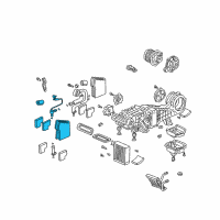 OEM Honda Pilot Valve Assembly, Expansion Diagram - 80221-S3V-A51